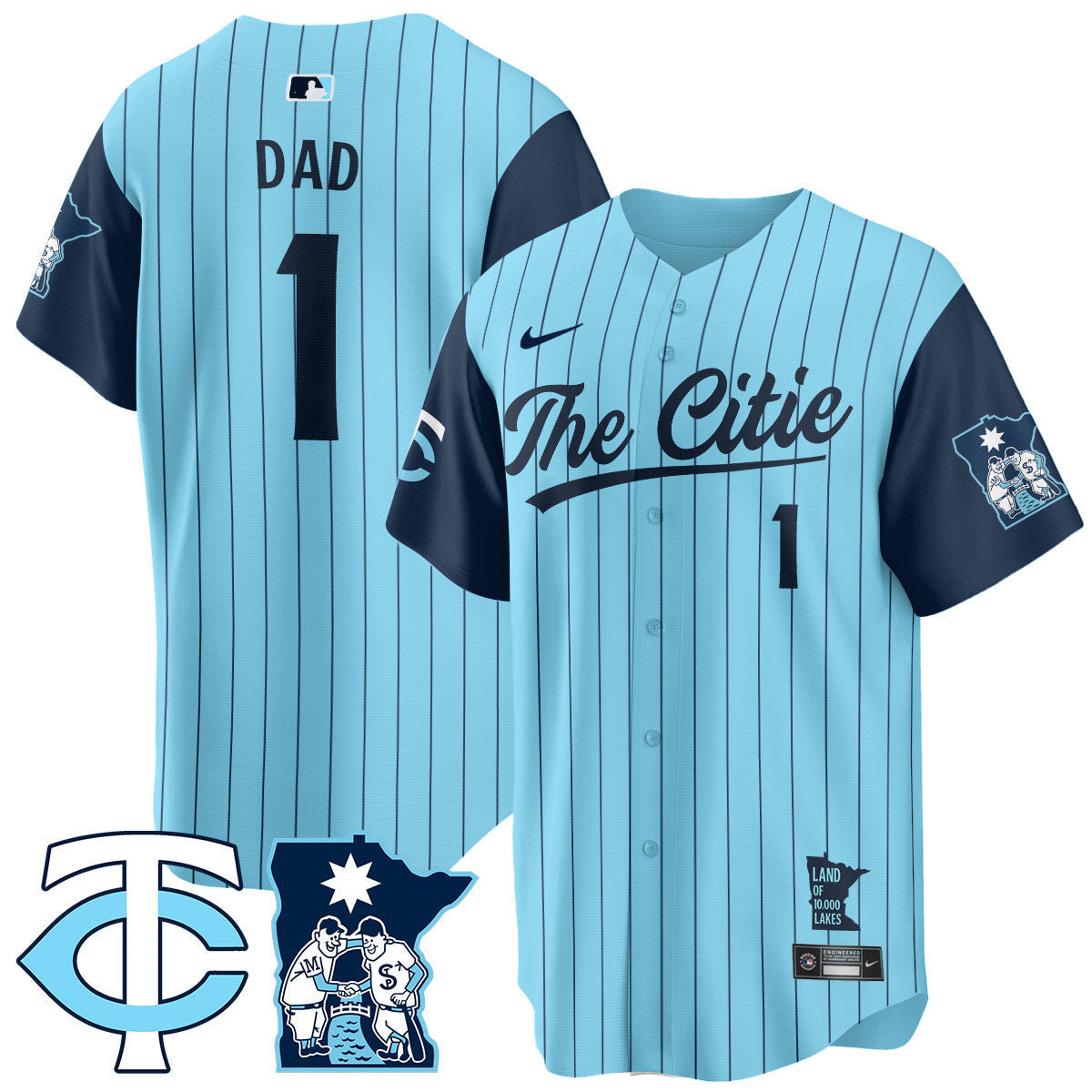 MIN City Connect Concept Jersey - Stitched
