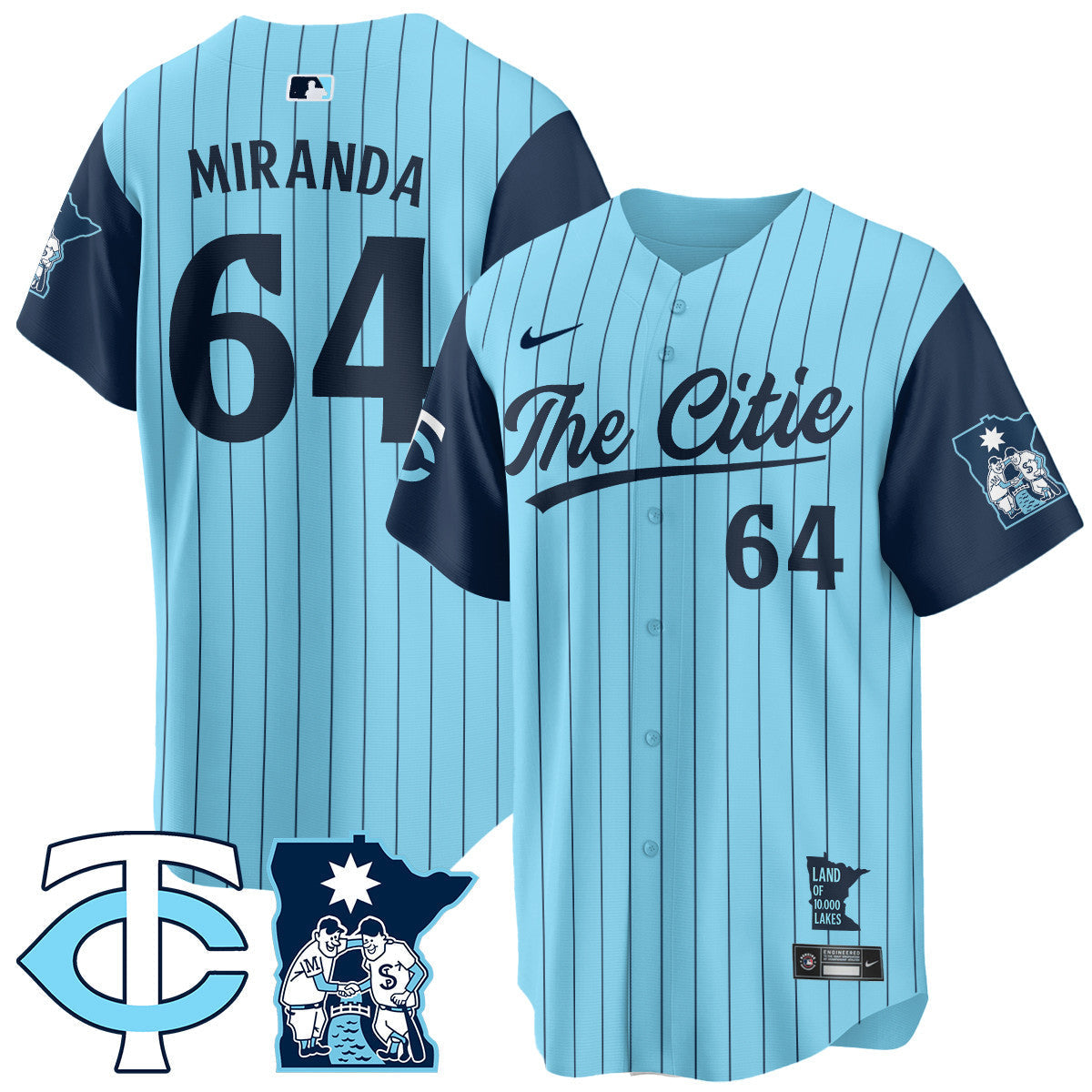 MIN City Connect Concept Jersey - Stitched